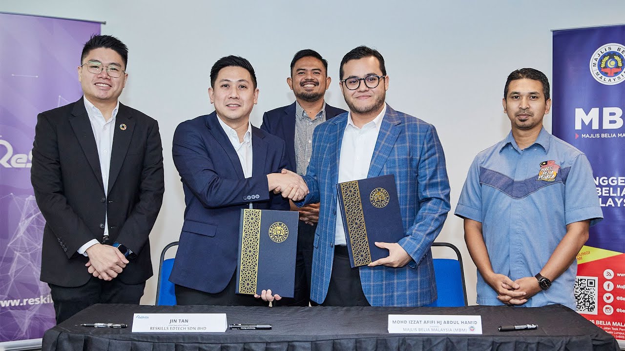 MOU Signing Ceremony - ReSkills  |  Majlis Belia Malaysia | Event Highlight