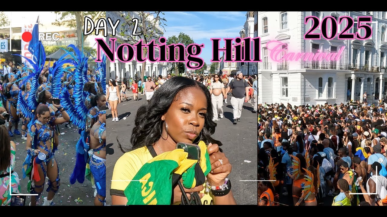 Notting Hill Carnival 2025 | Part 2 Highlights 🎉 London’s Biggest Street Festival | Krystle Lucretia