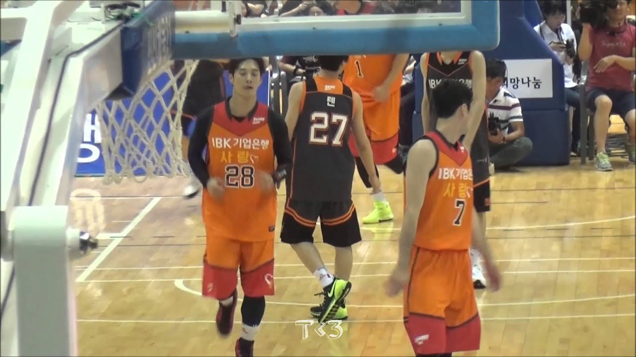 150718 NCT/WayV Ten 텐 - Basketball game