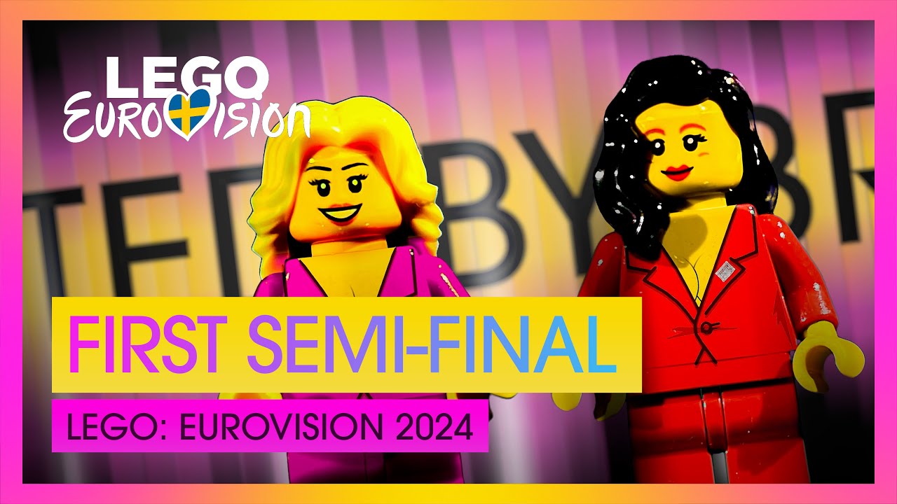 LEGO: EUROVISION 2024 - FIRST SEMI-FINAL | #UnitedByMusic