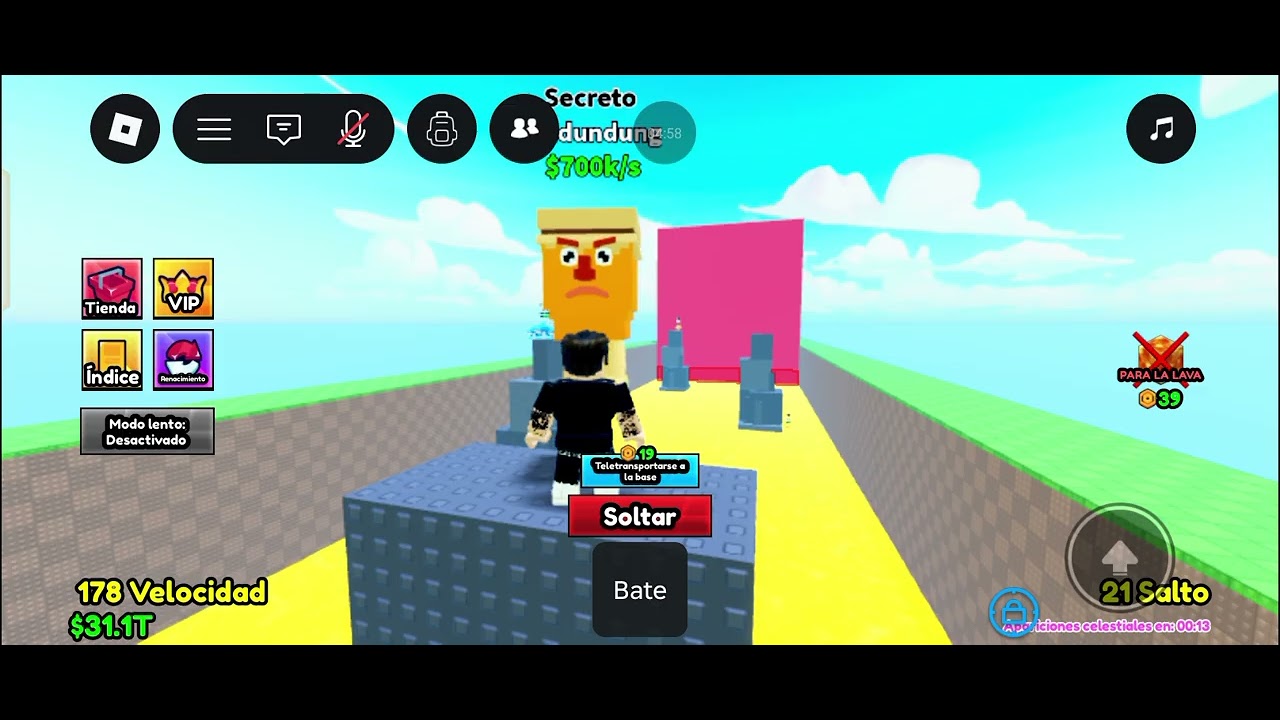 Parte 2 jugando sobrevive la lava brainrob 