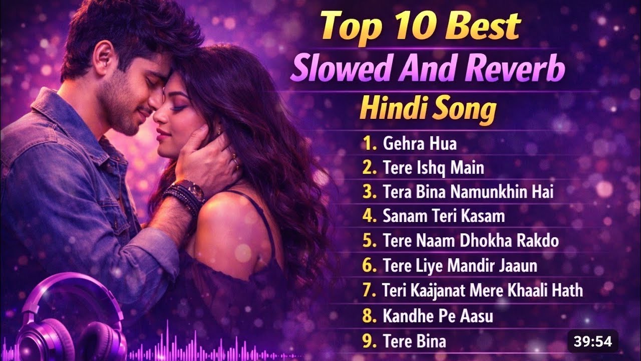 Top 10 Bollywood Hindi Songs 2026 || New Bollywood Slowed and reverb Song 