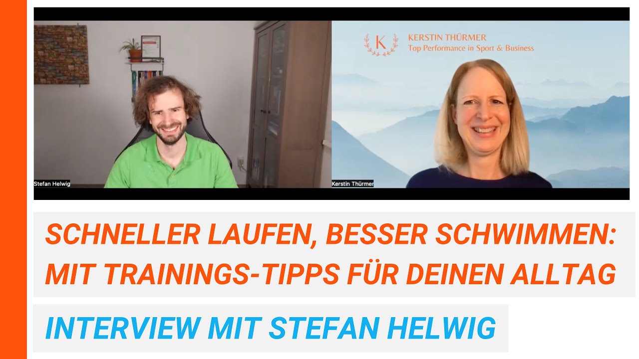 Episode 73: Stefan Helwig: Schneller laufen, besser schwimmen: Mit Trainings-Tipps für Deinen Alltag