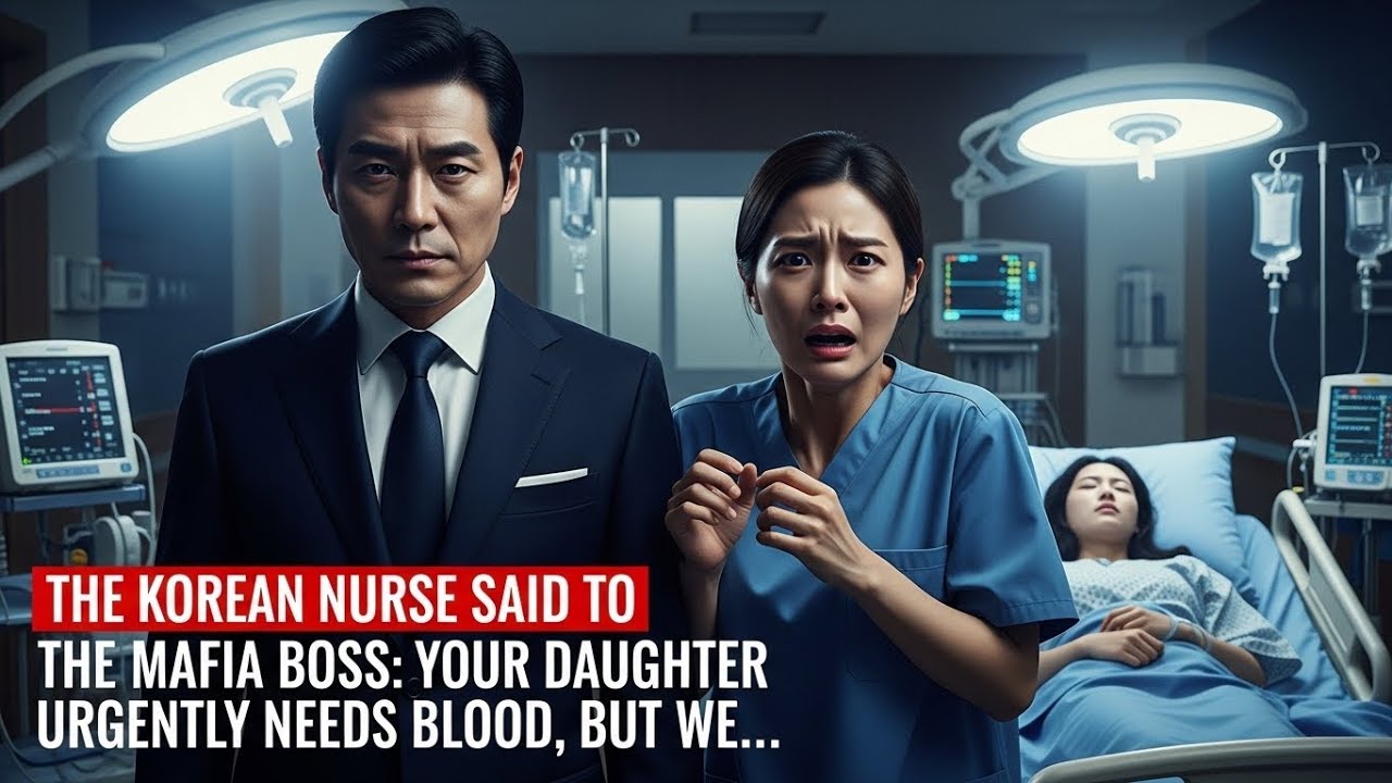 THE KOREAN NURSE SAID TO THE MAFIA BOSS YOUR DAUGHTER URGENTLY NEED BLOOD, BUT WE ......