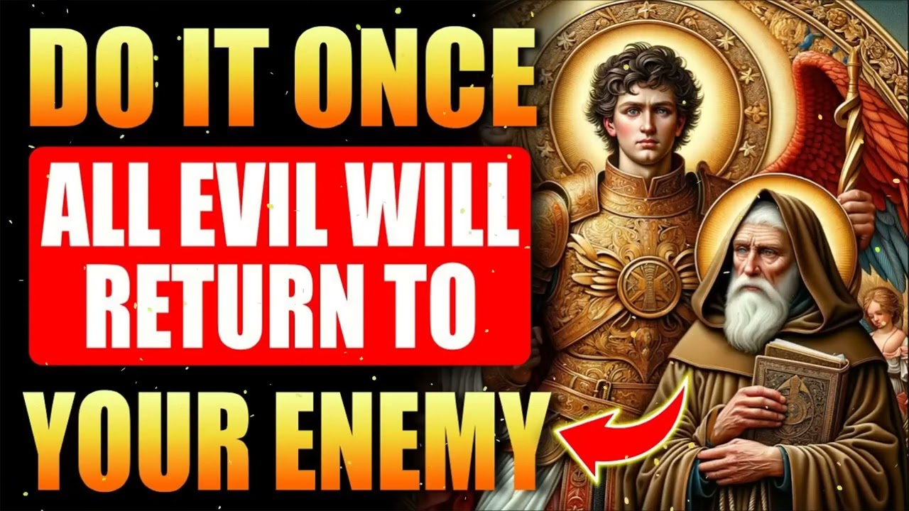 INCREDIBLE PRAYER AGAINST MAGIC, ENVY, CURSE, CURSES AND GOSSIP - SAINT BENEDICT AND SAINT MICHAEL