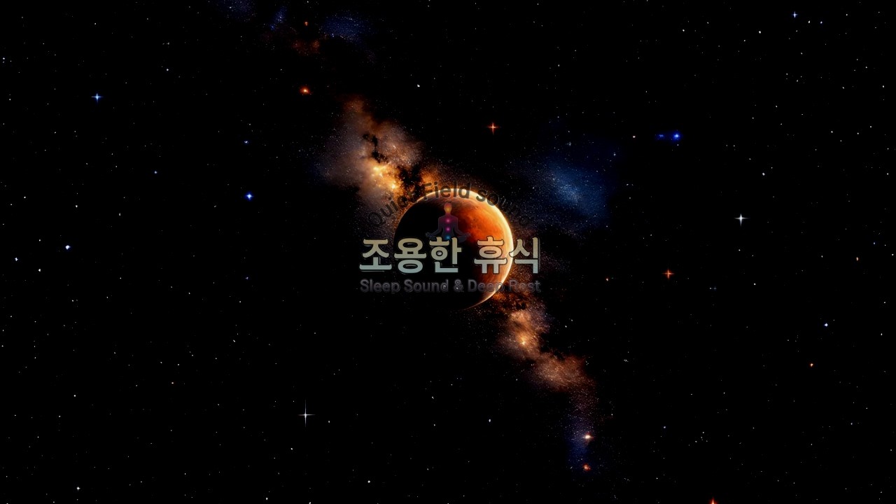 조용한 휴식 | 8시간 깊은 수면 음악 🌙조용히 흐르는 밤의 공간