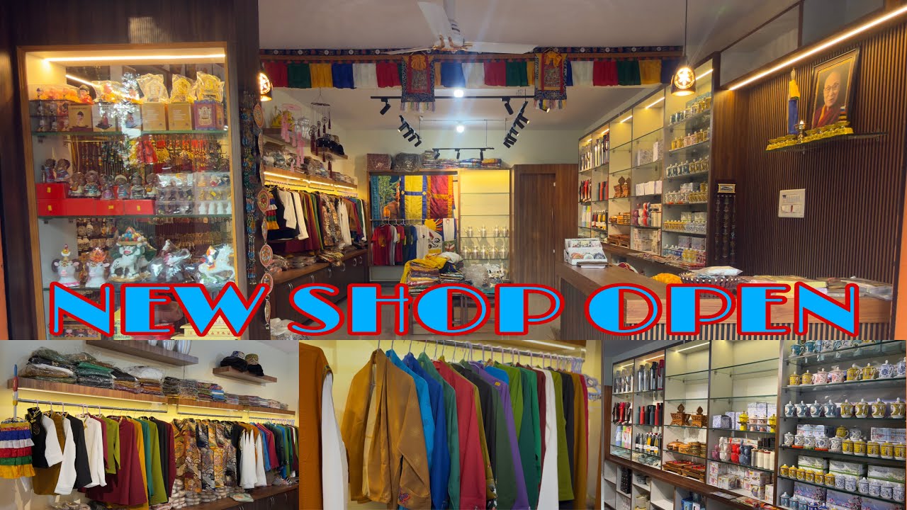 NEW SHOP OPEN NEAR OUR CAFE | UNIQUE AUTHENTIC TIBETAN FURNITURE | TIBETANYOUTUBER | KOLLEGAL 