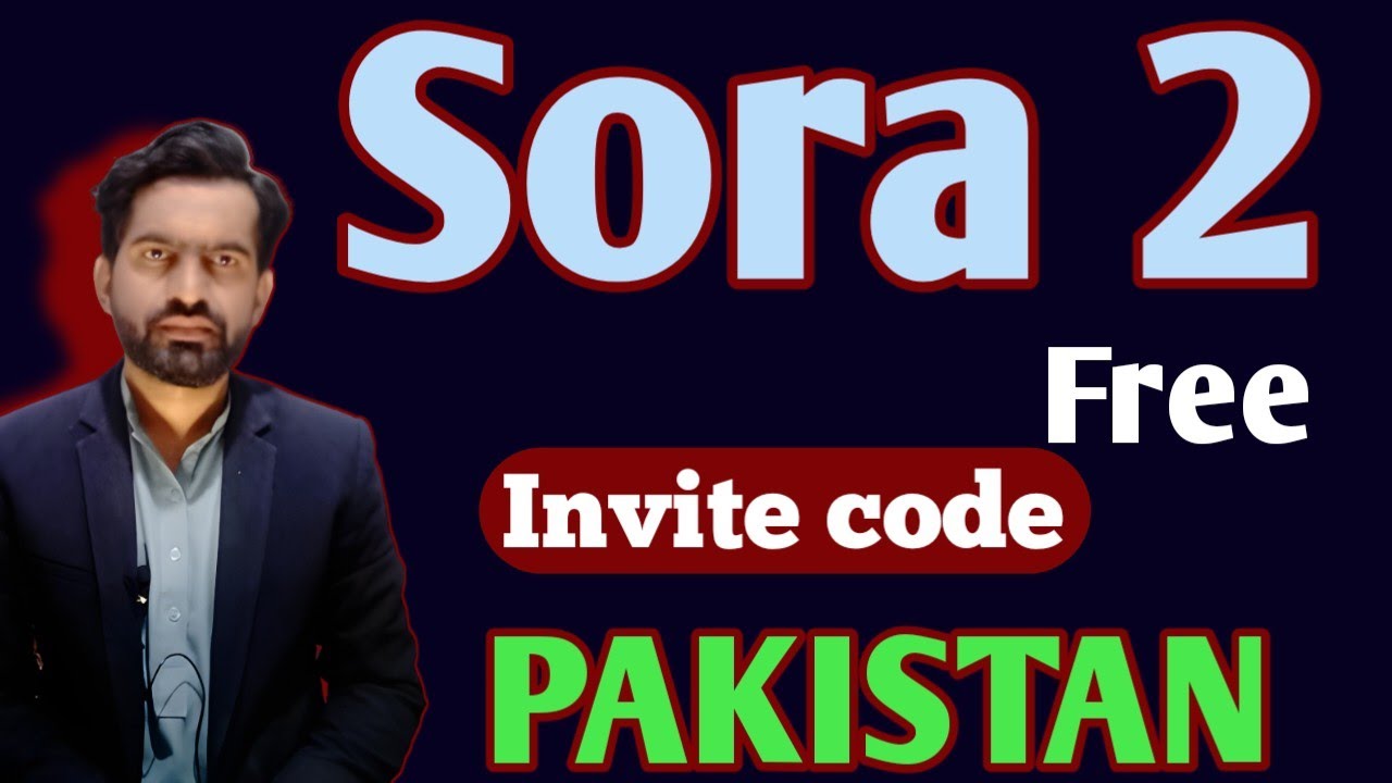 How to use free Sora 2 ai video generator in Pakistan / Free invite code Sora 2