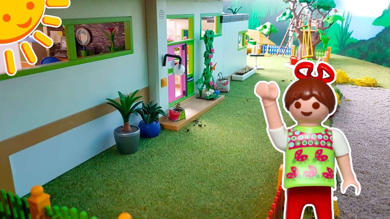 💛Luxusvilla-Garten//Meine Kulisse//playmospezial//Familie Sonnenschein