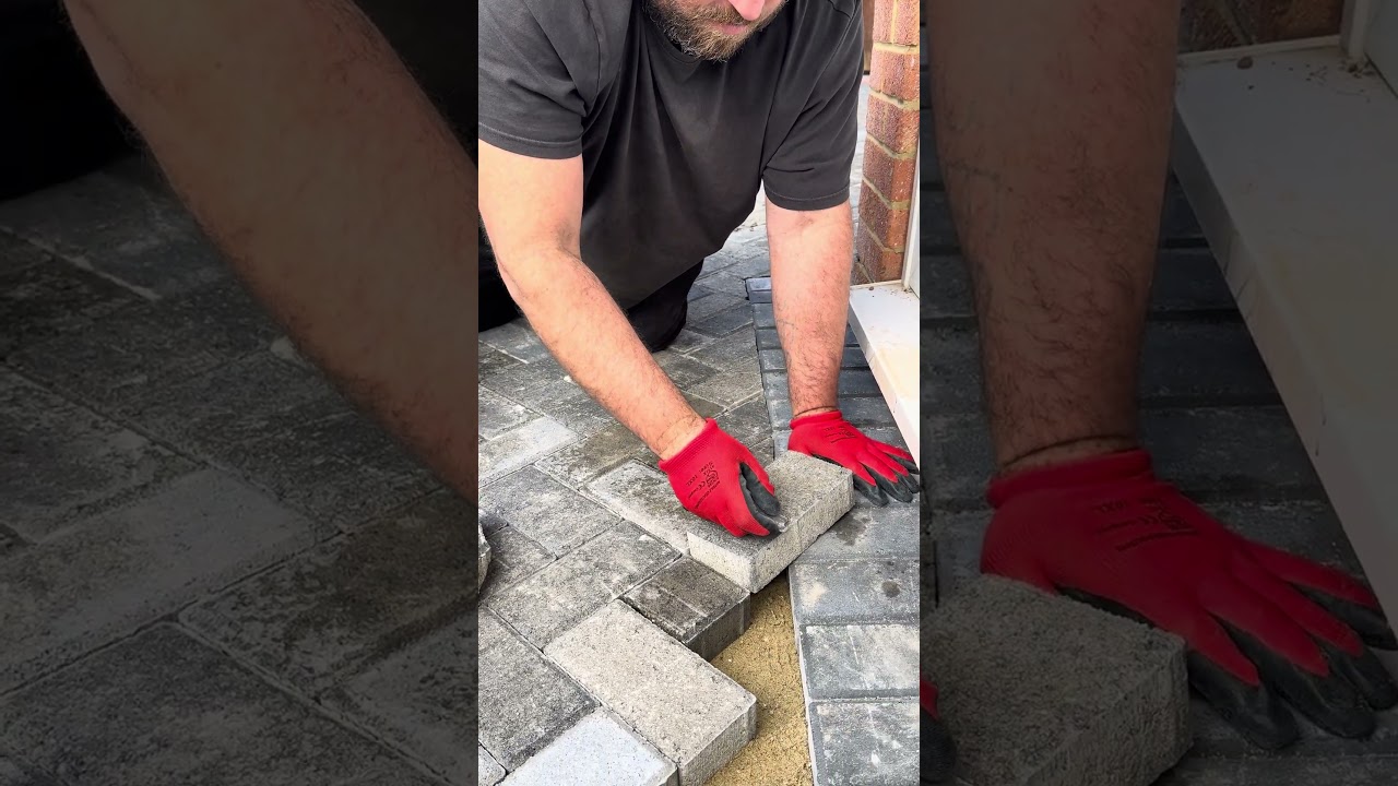Block Paving Cutting #construction #baustelle #asphaltpavement #blockcutting