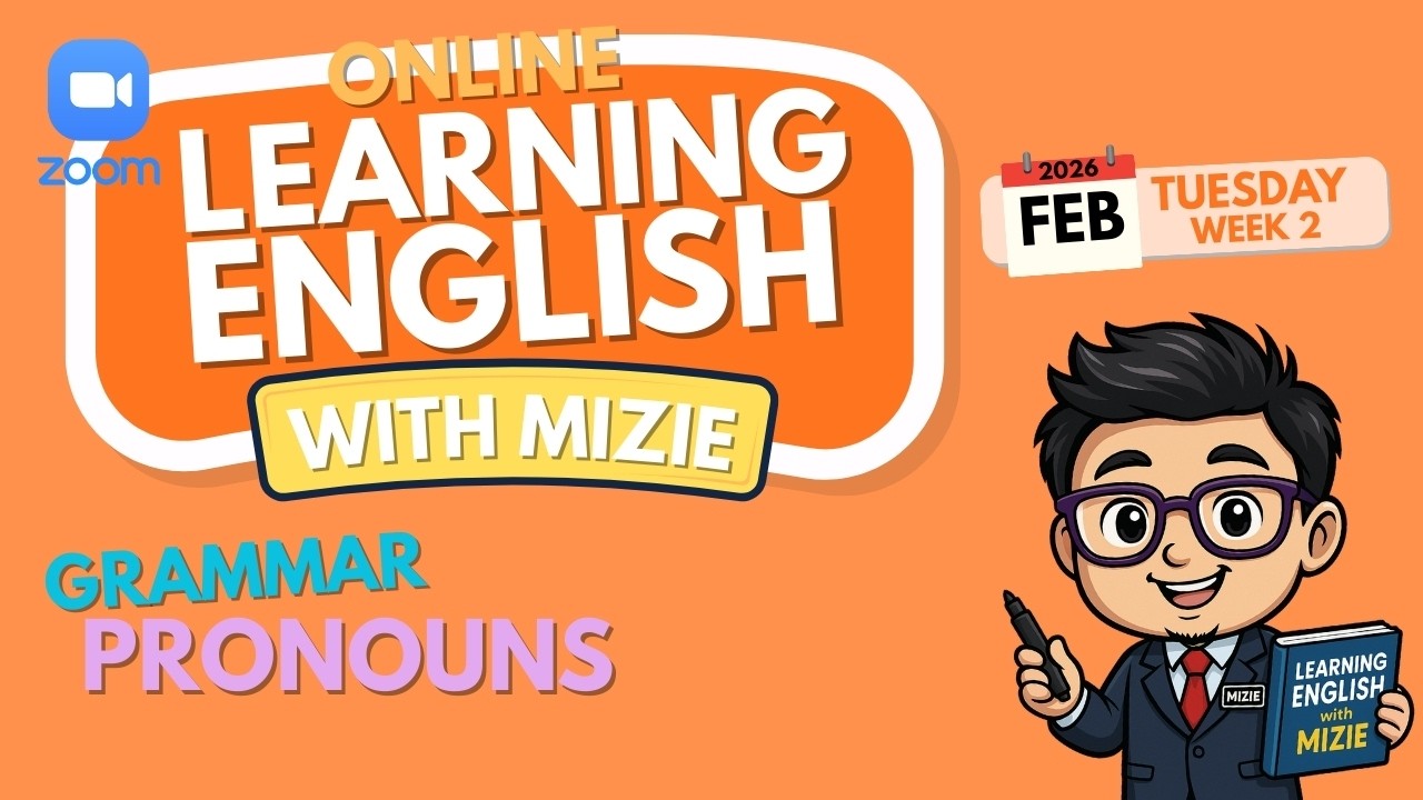 GRAMMAR: PRONOUNS | ONLINE LEARNING ENGLISH WITH MIZIE