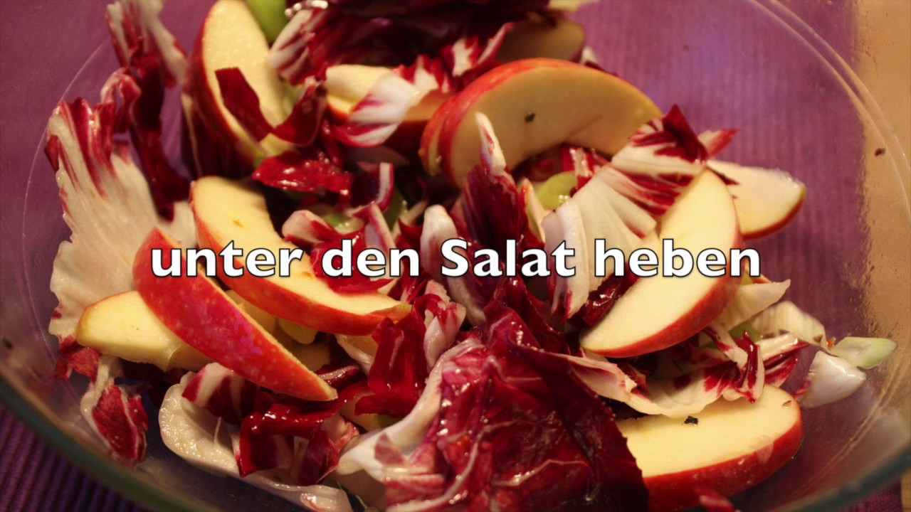Radicchio-Apfel-Salat