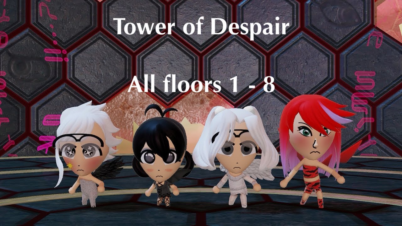 Tower of Despair: All floors 1 - 8 (Team of Imps) | Miitopia (Nintendo Switch)