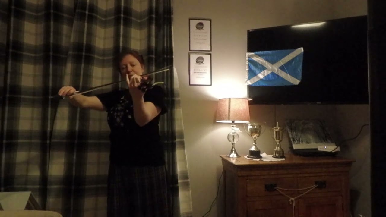 ROBERT BURNS ~ My Love is Like a Red Red Rose (fiddle/violin solo)