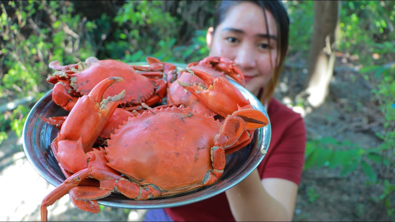 Yummy Mud Crab Cooking - Mud Crab Stir Fry Reipe - Cooking With Sros