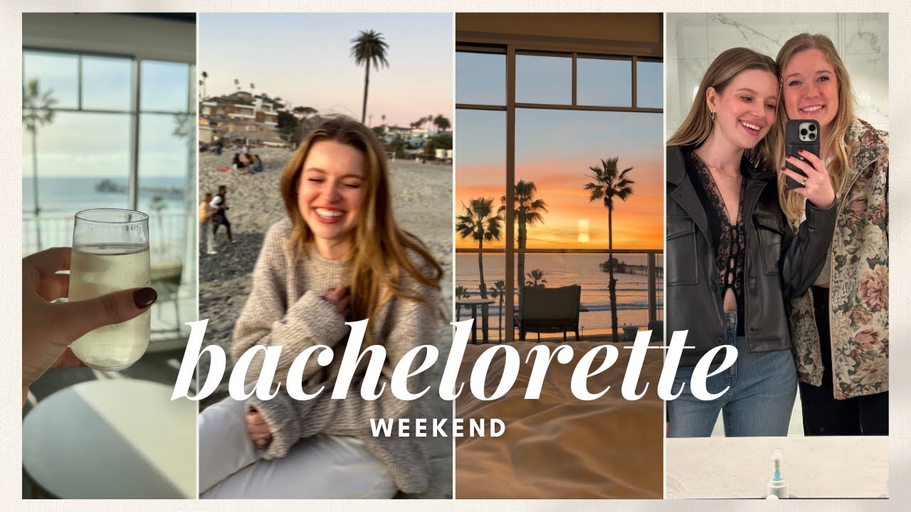 VLOG: spend my bachelorette / sister weekend with us in Oceanside CA :-)