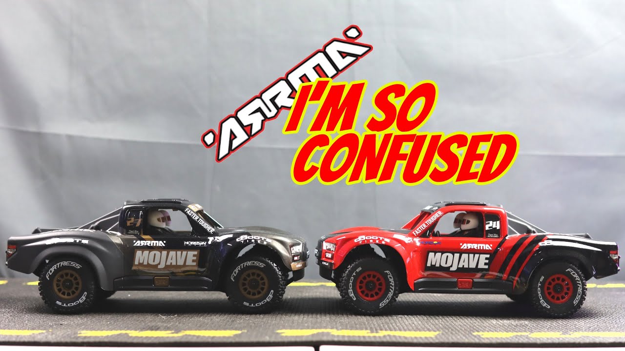 Arrma Mojave Groms(Brushed and Brushless) Unboxing