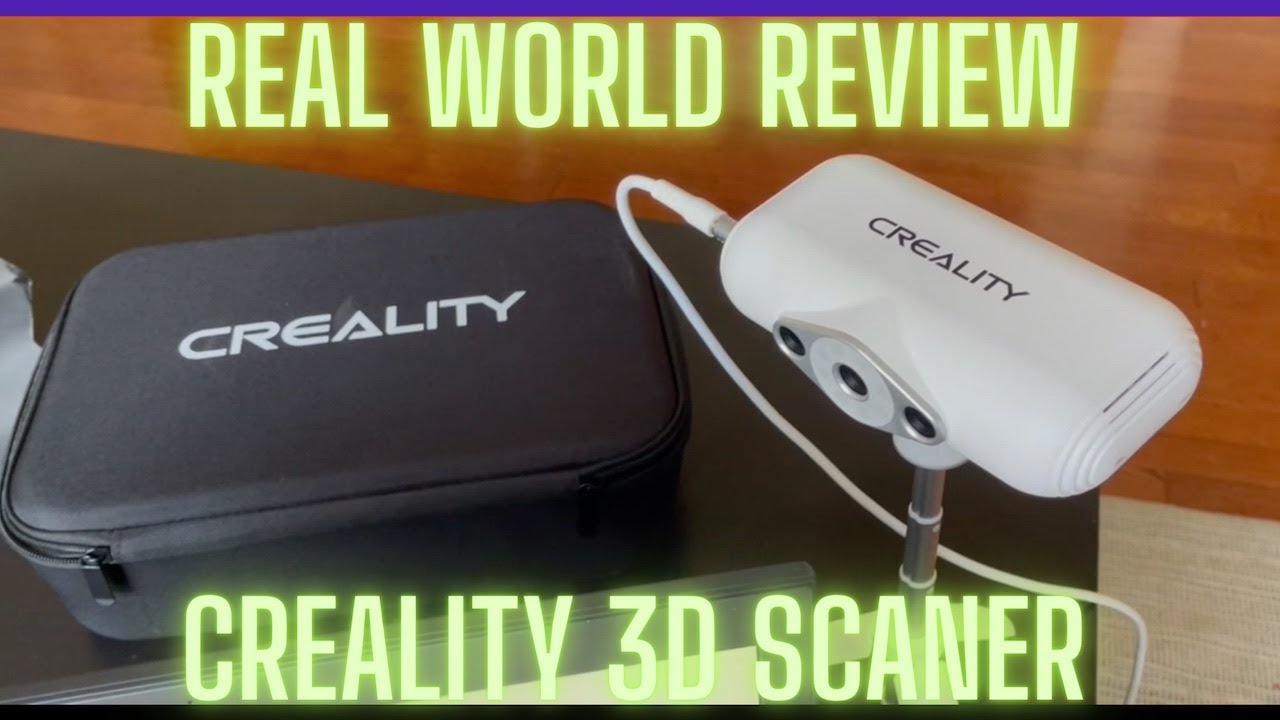 CREALITY CR-Scan Lizard 3D Scanner REAL WORLD review