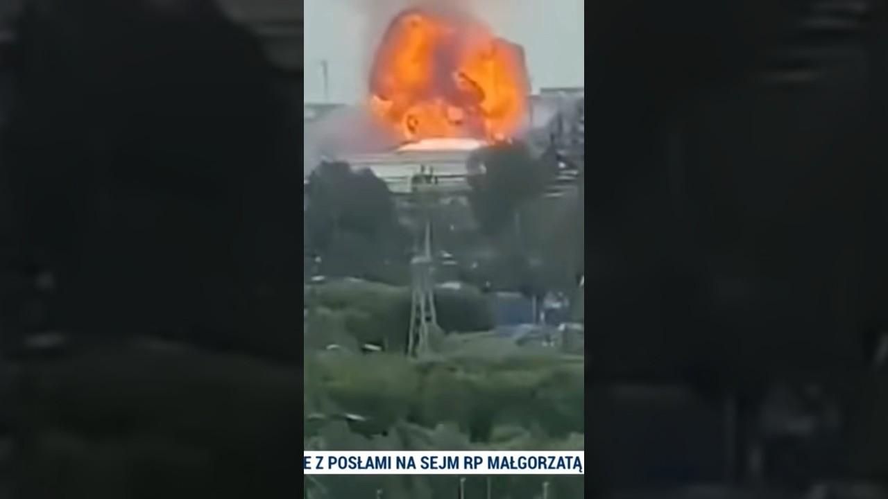 Potężny ukraiński atak dron&oacute;w na rafinerię w Moskwie [