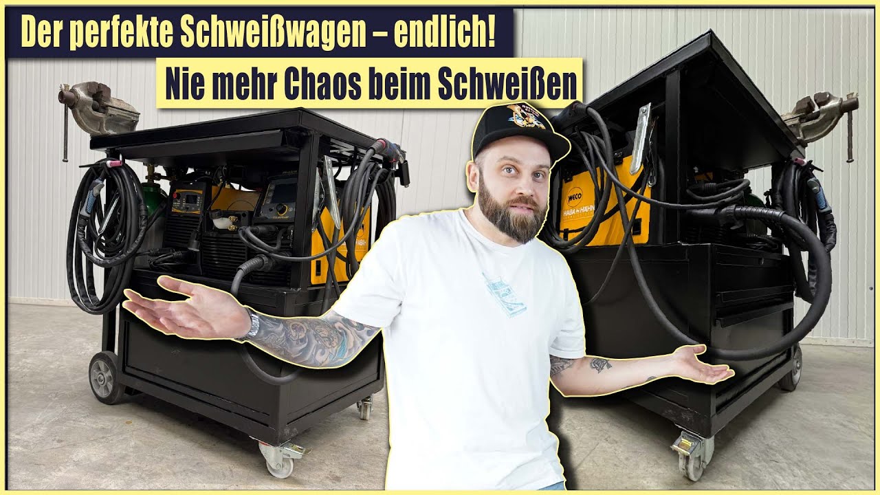 Werkstatt-Upgrade: Mein neuer Schweißgeräte-Wagen im Eigenbau - Effizient. Robust. Unverzichtbar.