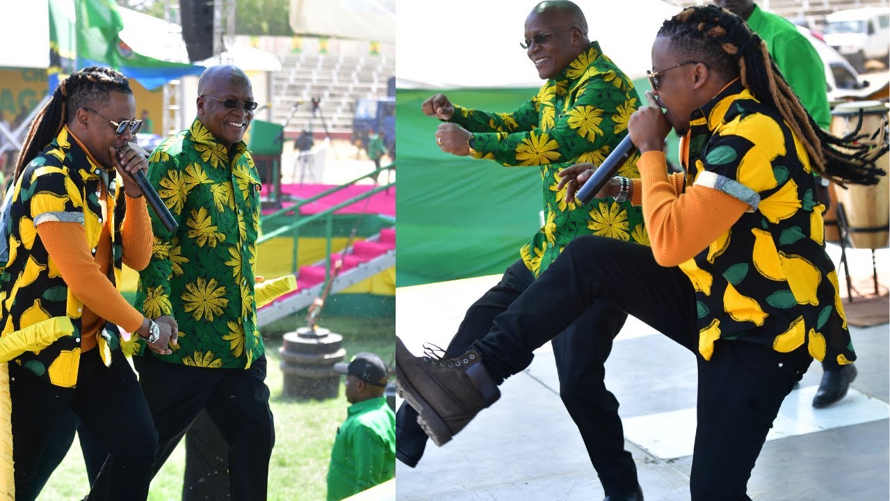 Ona MAGUFULI Alivyocheza 'MAPANGA' ya TMK na CHEGE Mbele ya WANANCHI, Full KUTUPA MIGUU...