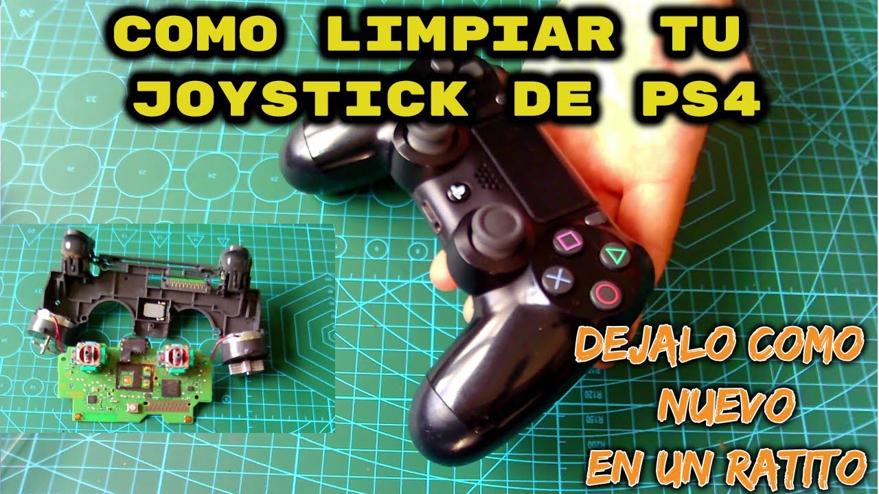 Como Limpiar tu Joystick PS4