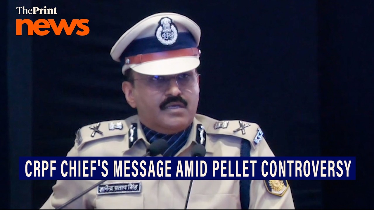 'Work fearlessly, I will take responsibility': What CRPF Chief said amid Pellet controversy