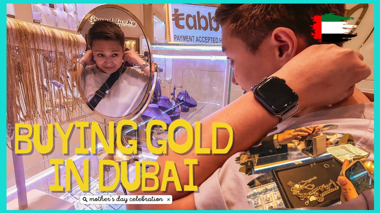 BUYING GOLD JEWELRY IN DUBAI + MOTHER'S DAY CELEBRATION (RELAXING WEEKEND) 🧡 WORK TO LIVE DIARIES