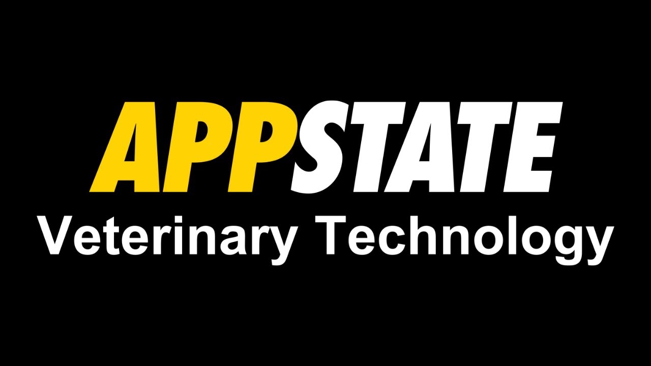 2025-26 Appalachian State University Veterinary Technology Program Virtual Information Session