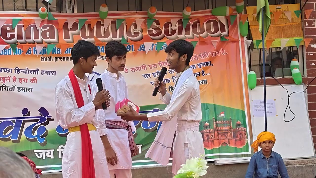 #Vlog | Republic Day Special Vlog | Aaj Chikki Or Arsh Ka Performance Dekhne Ko Mila School Me