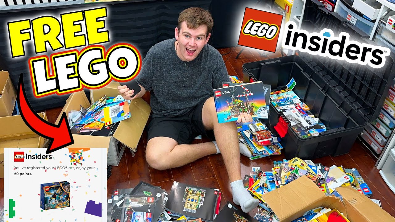 Getting FREE LEGO with the LEGO Insiders Program???
