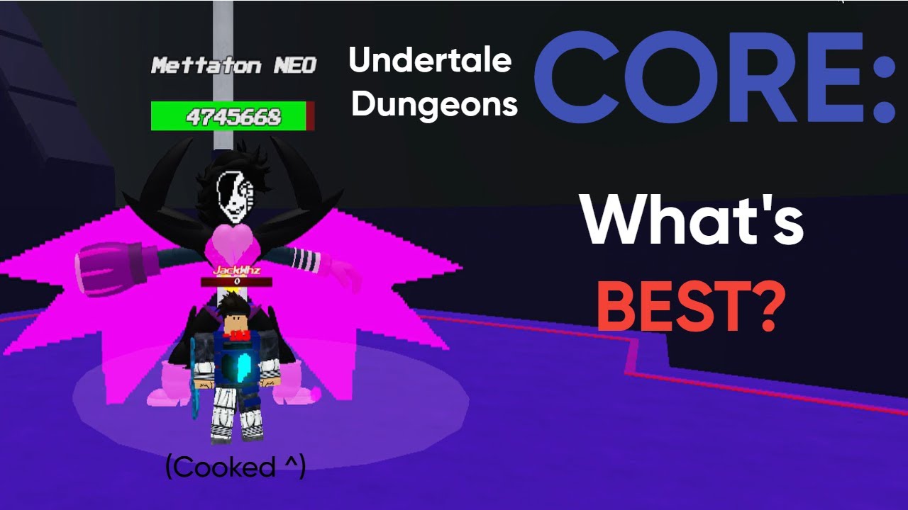 CORE: What's Best? | Best EXP & Drops + TIPs in Undertale Dungeons (ROBLOX)