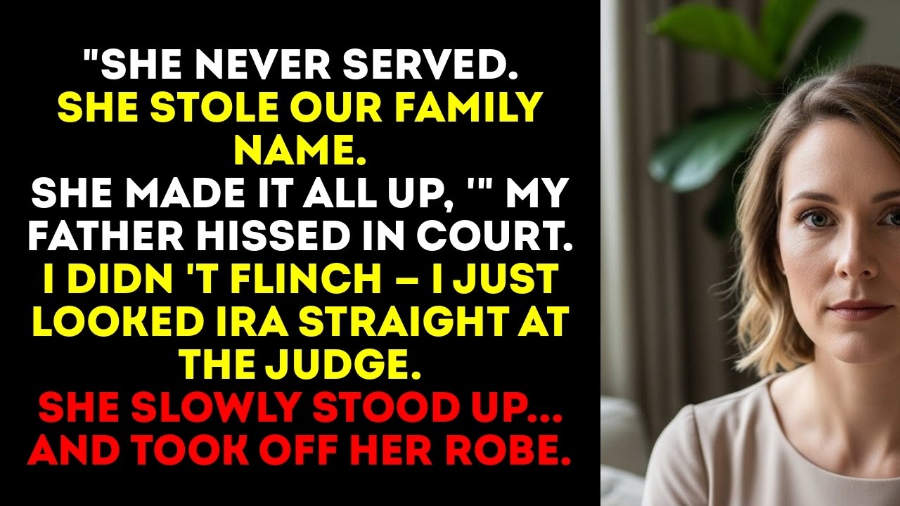 Accused of Stolen Valor in Court—My Father's Smirk Vanished When the Judge Rose