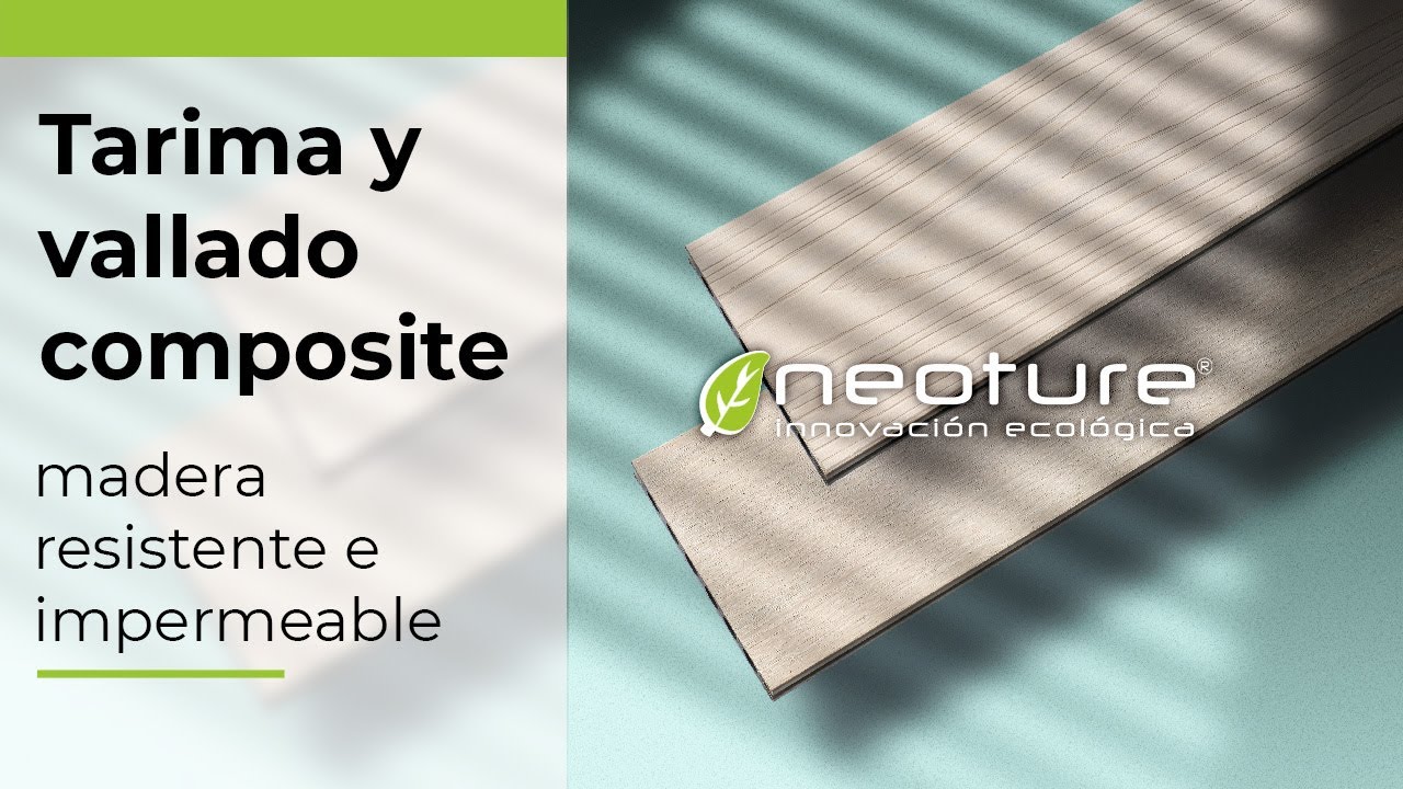 Suelo terraza y Valla MEDIANERA de COMPOSITE NEOCROS:⭐️ ENCAPSULADA, IMPERMEABLE y ANTIDESLIZANTE⭐️
