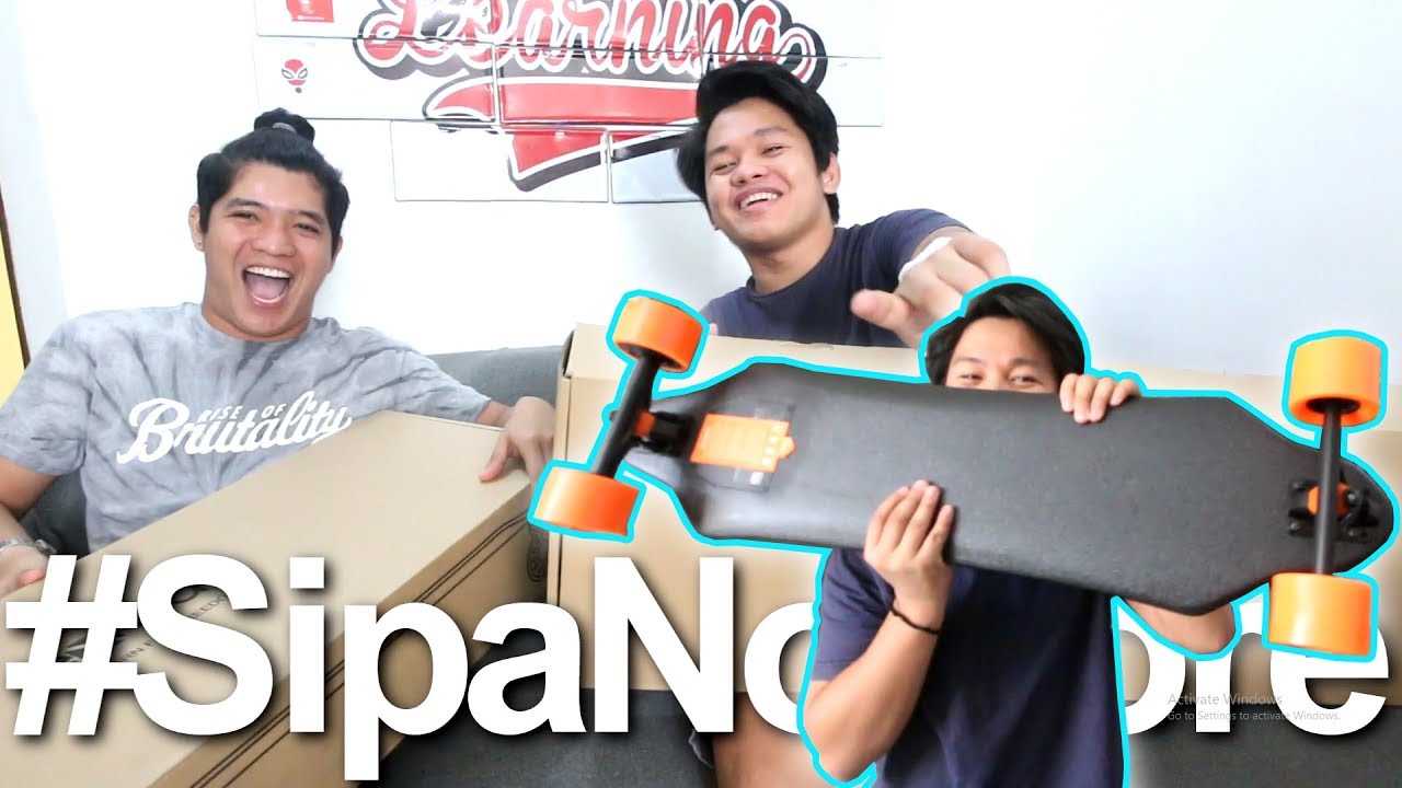 ELECTRIC SKATEBOARD SA WAKAS!!