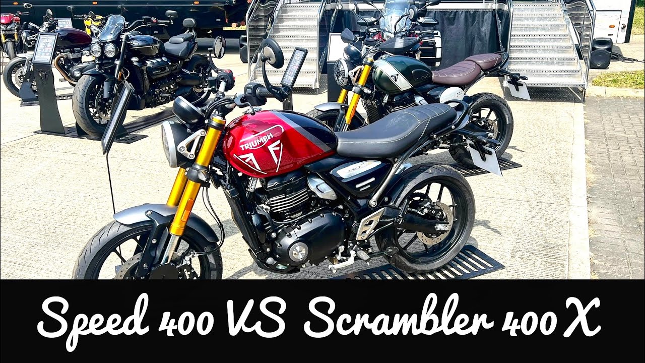Which One I’d Buy! Triumph Speed 400 vs Scrambler 400 X