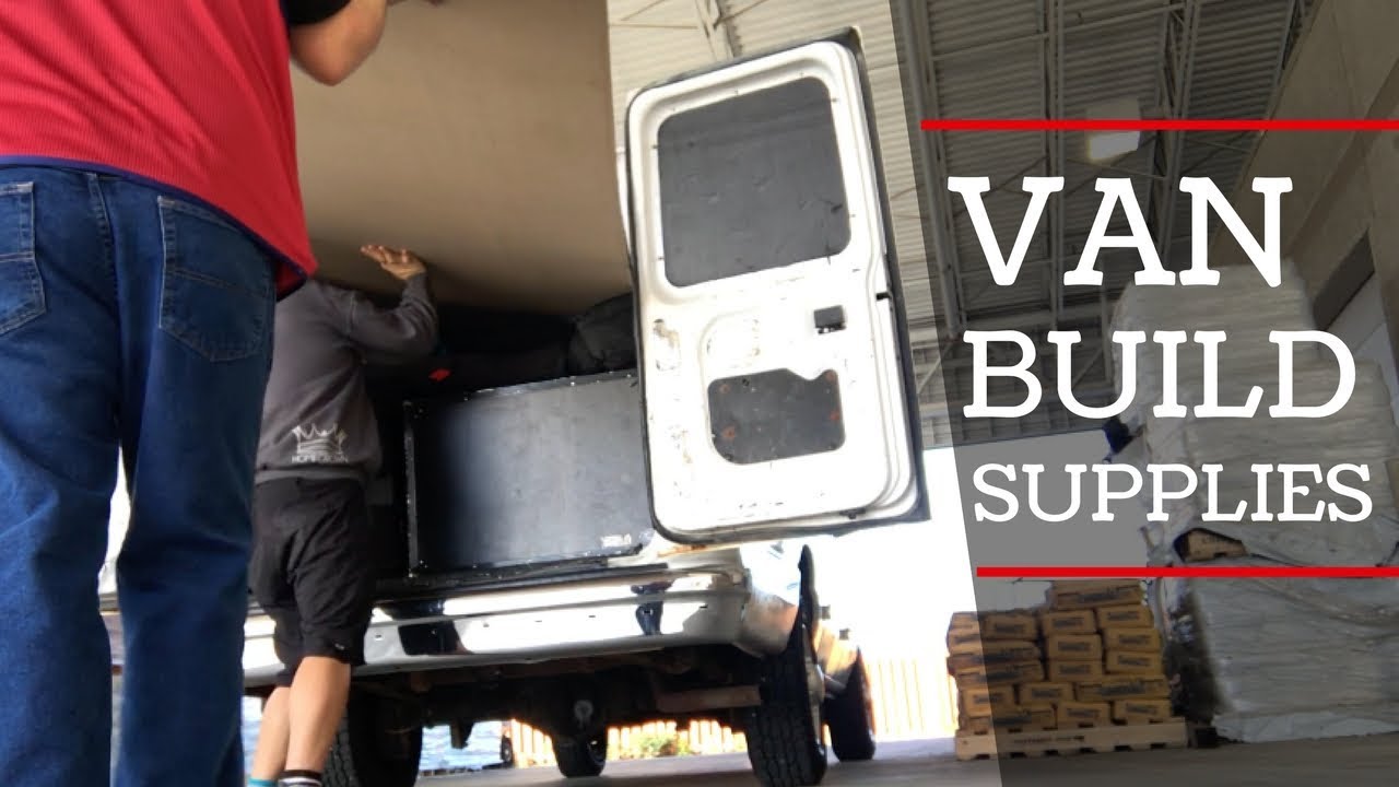 Buying Van Build Supplies