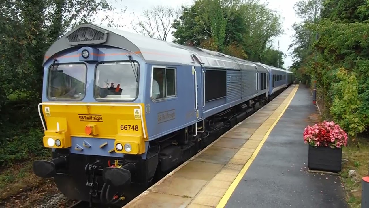 The £6000 train ride passes through Llanwrda Station!