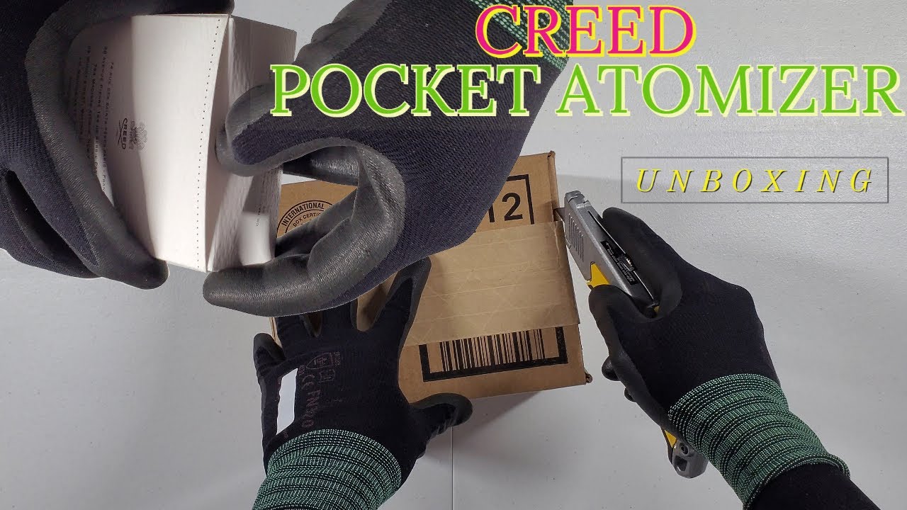 CREED Pocket Travel Atomizer | Perfume Travel Spray Atomizer | Unboxing
