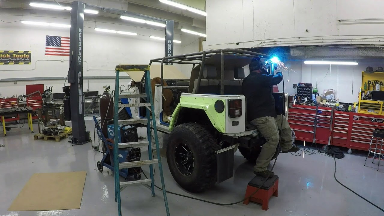 jeep cage welding