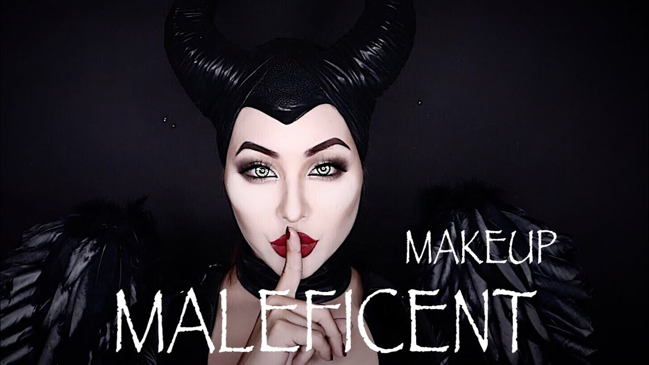 マレフィセントメイク-maleficent makeup 💄 Halloween 🎃 Disney ヴィランズ