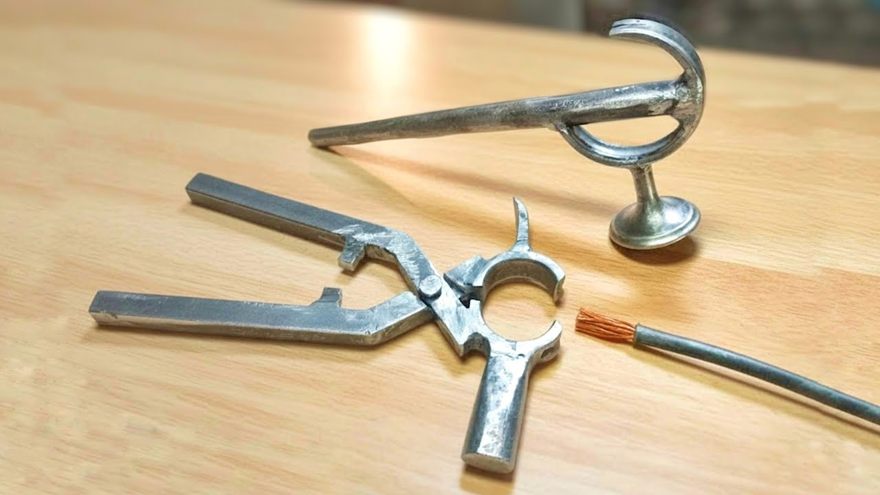 Genius invention 3-in-1 DIY tools idea,Cutter Pliers Magnetic claw Hammer tools.Ways Awesome Pliers