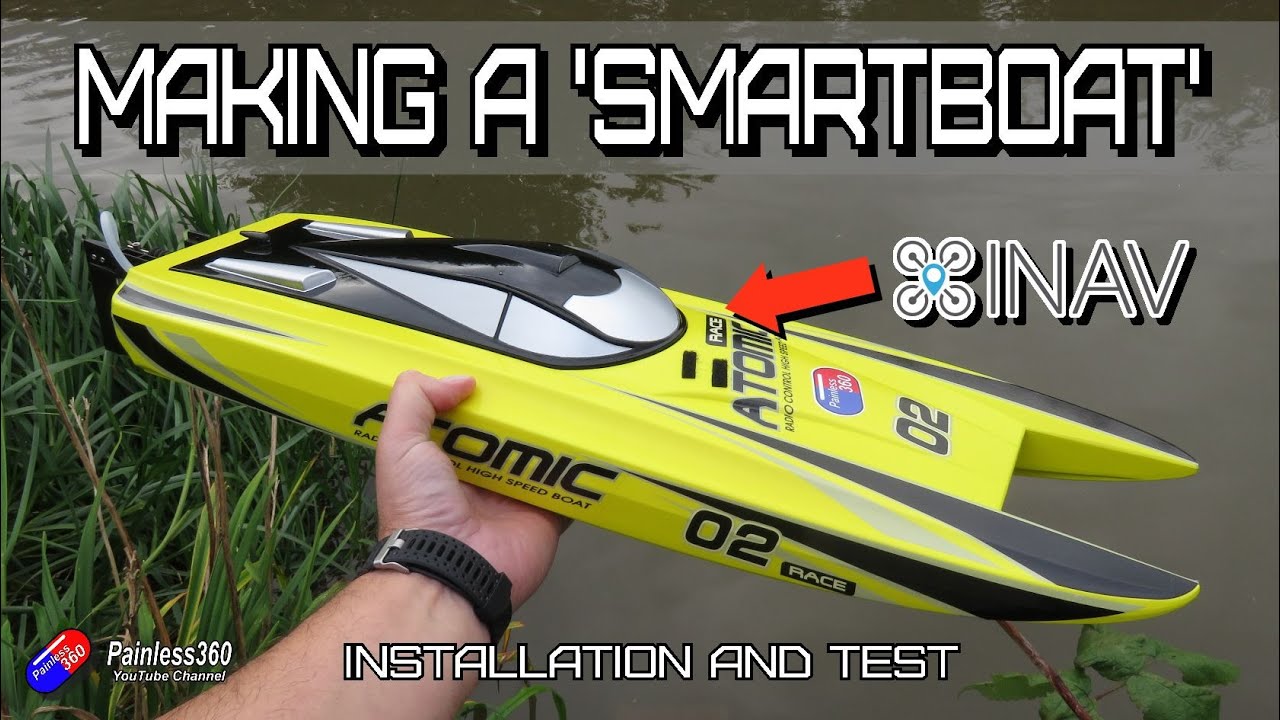 INAV Setup for a BOAT or CAR: installing into the boat and testing