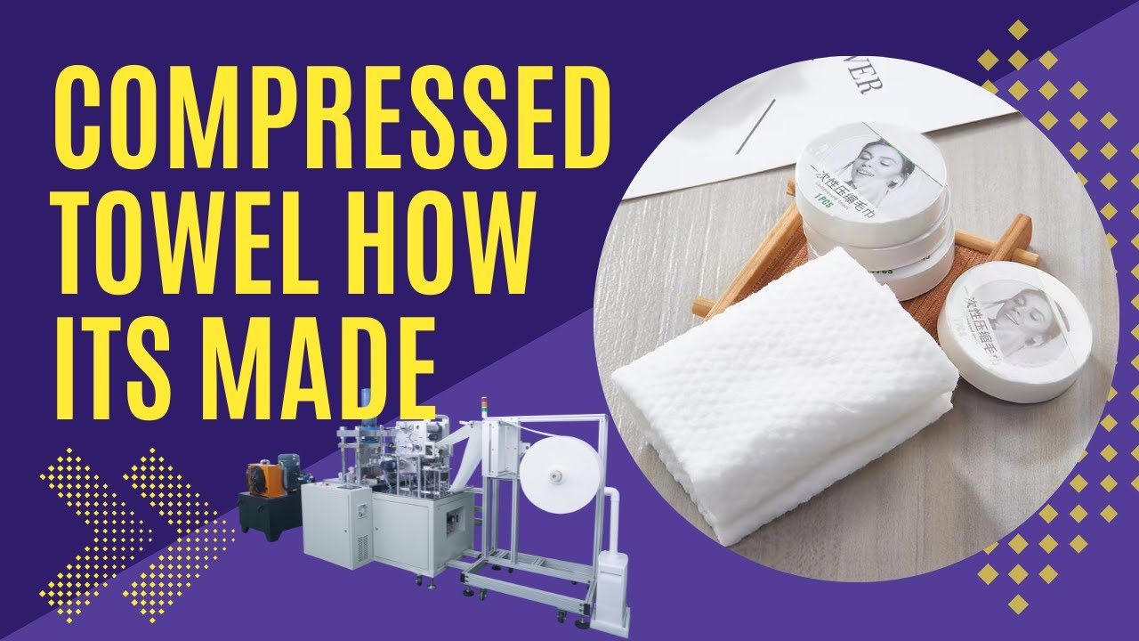 Compressed Towel How Its Made | Disposable Coin Tissue Making Machine