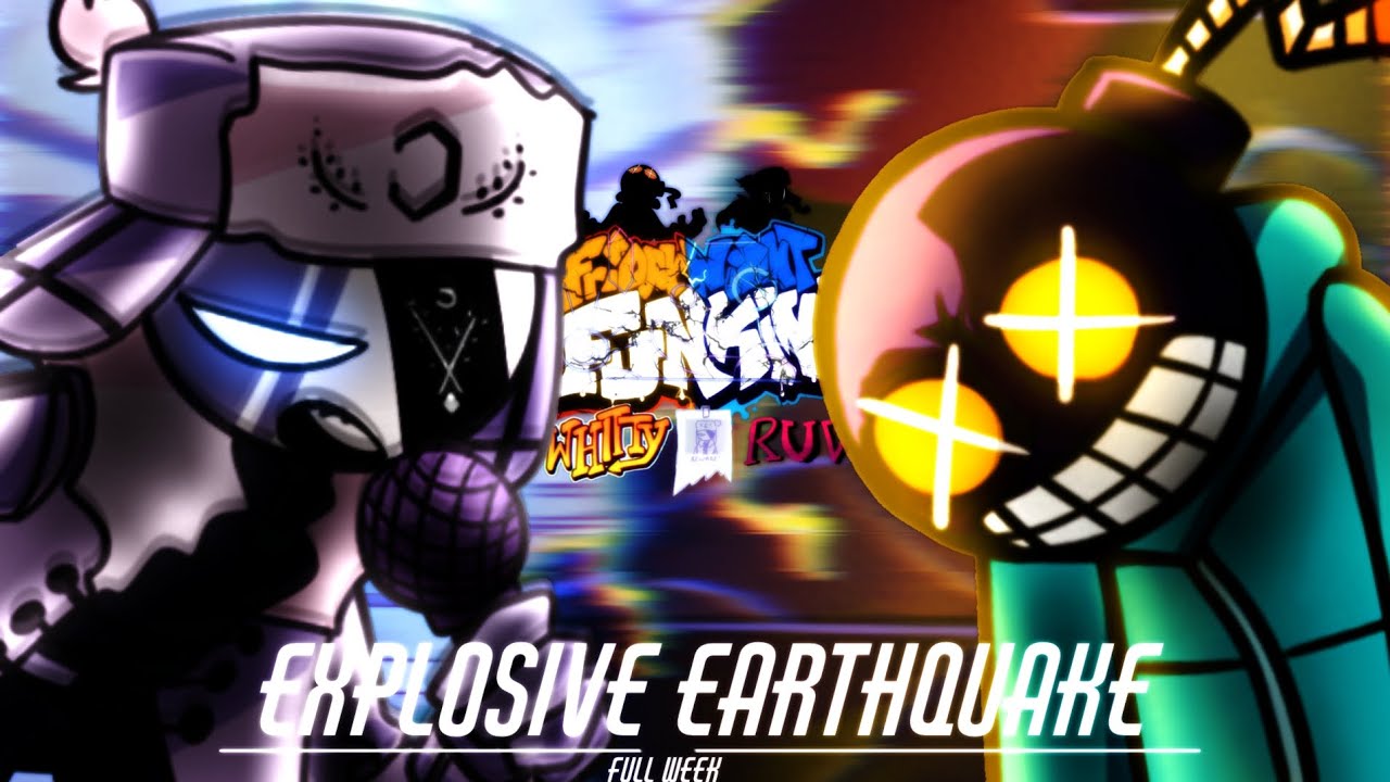 FNF Mashup: V.S Whitty Definitive Edition + V.S Mid Fight Masses | Ruv vs Whitty [Birthday special]