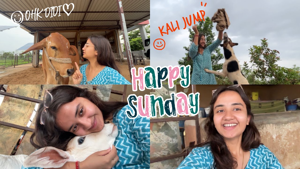 Humara Sunday bana Fun-Day 🤭❤️|| Shanakri ka dudh pina band kar diya 😂