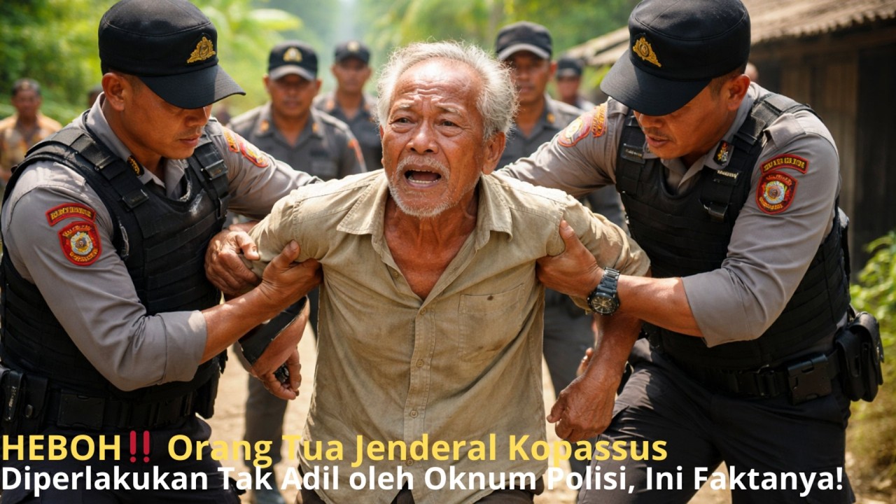 HEBOH‼️ Orang Tua Jenderal Kopassus Diperlakukan Tak Adil oleh Oknum Polisi, Ini Faktanya!