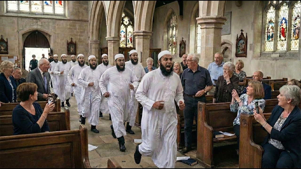 Muslims Attack Church Altar Then Something Made Them Drop Everything
