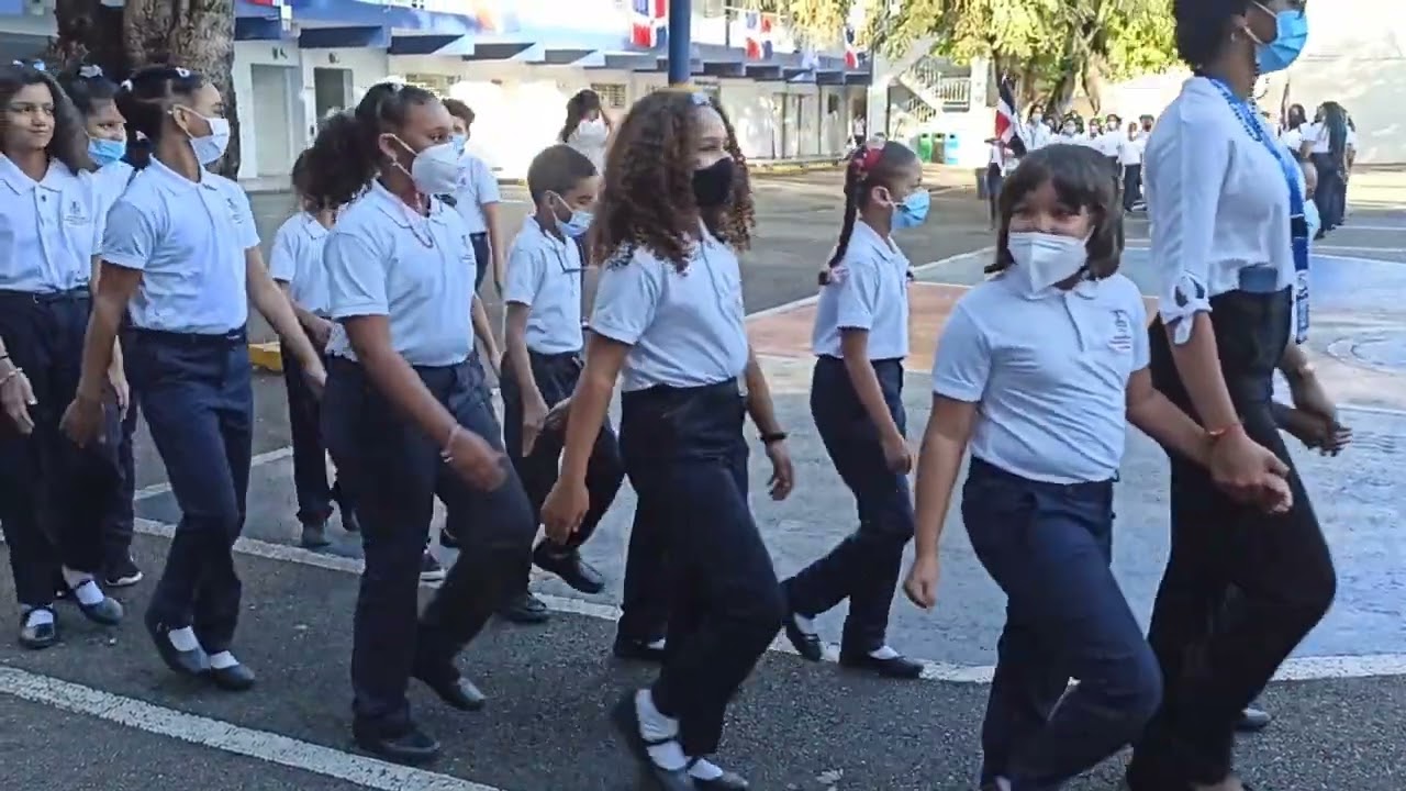 Desfile mes de la Patria 🇩🇴 Inicial y Primaria.