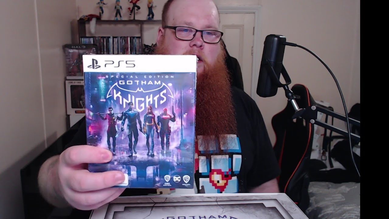 Gotham Knights Collectors Edition Unboxing + Steelbook